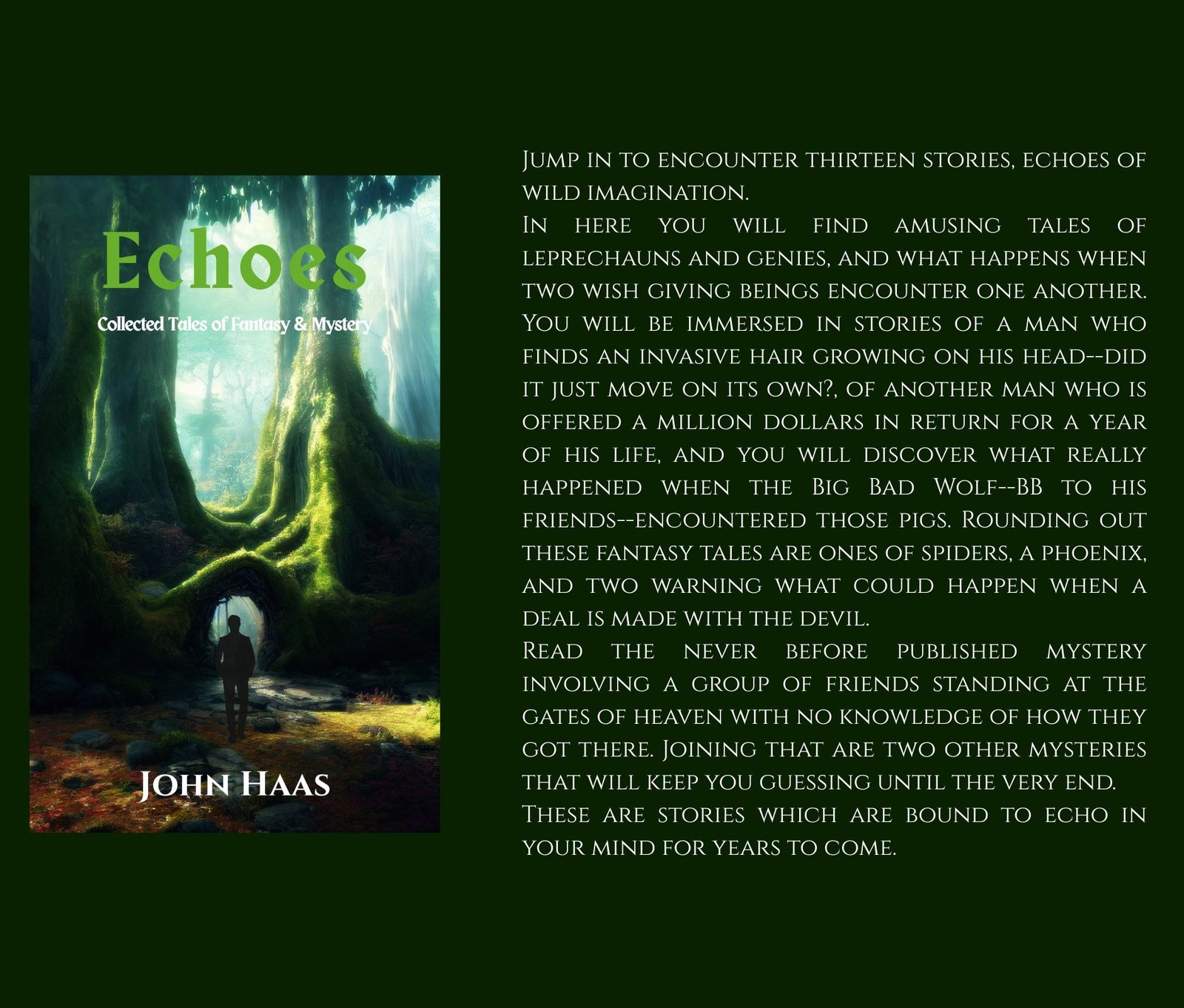 John Haas new book Echoes