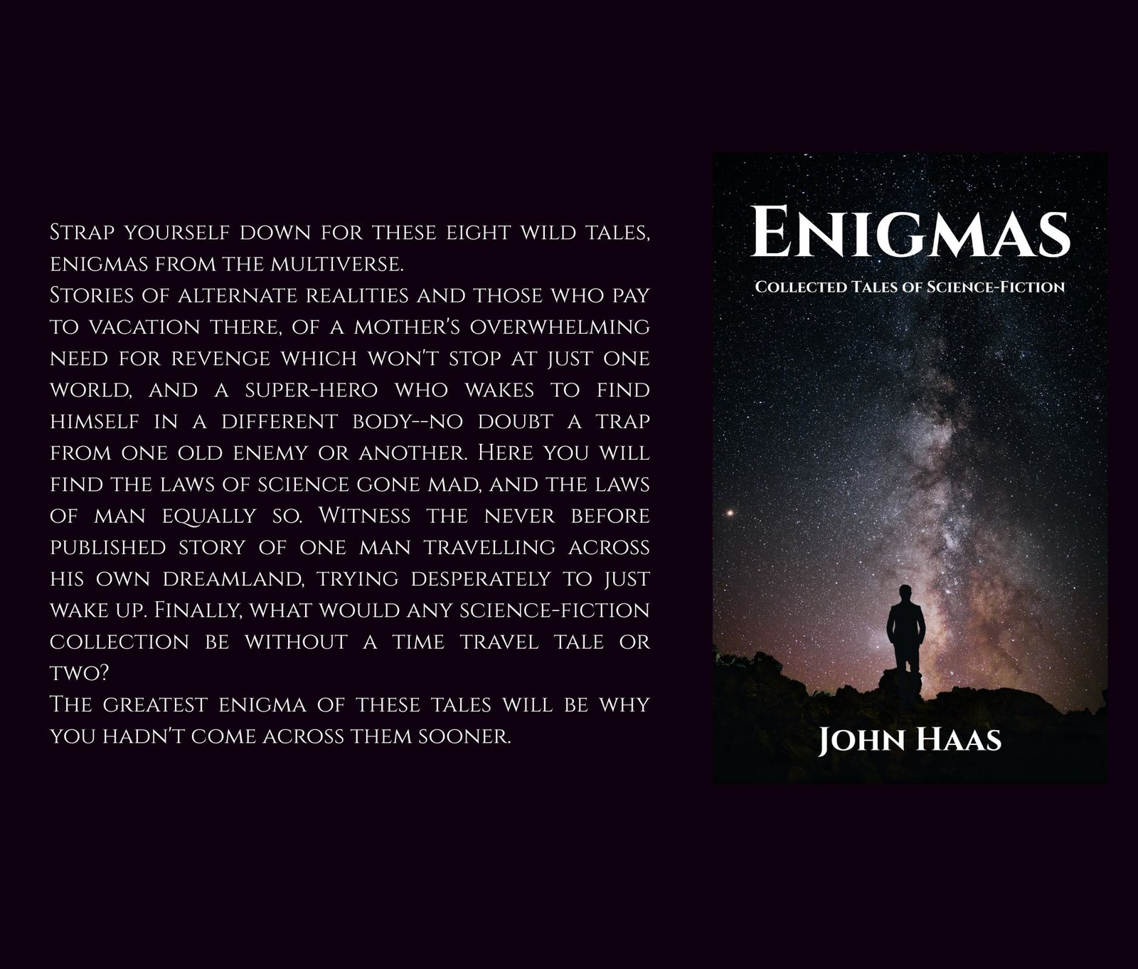 John Haas new book  ENIGMA